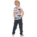 Fish Shark Animal Pattern Kids  Sport Tank Top View2