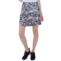 Climbing Plant At Outdoor Wall Tennis Skirt by dflcprintsclothing