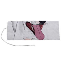 Bulldog T- Shirt Running Bulldog T- Shirt Roll Up Canvas Pencil Holder (s) by JamesGoode
