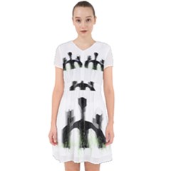 Ghost Hunting T- Shirt Ghost Hunting - Weekend Forecast Ghost Hunting With A Chance Of Cold Spots T- Adorable In Chiffon Dress by ZUXUMI