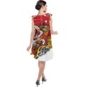 Funny Santa Claus Christmas Tie Up Tunic Dress View2
