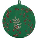 Christmas December Background Round Trivet View2
