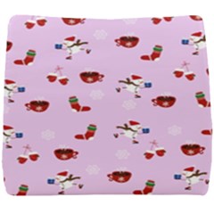 Christmas Xmas Background Design Pattern Seat Cushion by uniart180623