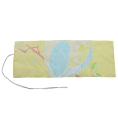Birds Illustration T- Shirtbird T- Shirt (3) Roll Up Canvas Pencil Holder (s) by EnriqueJohnson