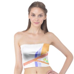 Birds Illustration T- Shirtbird T- Shirt (8) Tube Top by EnriqueJohnson