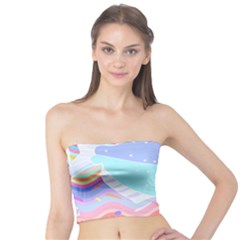 Fishing Is My Life T- Shirtfish T- Shirt (2) Tube Top by EnriqueJohnson