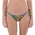 Grateful Dead Pattern Reversible Bikini Bottoms View1