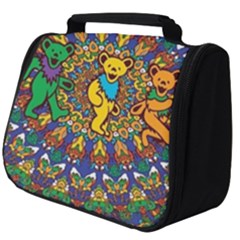 Grateful Dead Pattern Full Print Travel Pouch (big) by Sarkoni