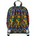 Grateful Dead Pattern Zip Up Backpack View3