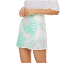Hawaii T- Shirt Hawaii Forest Pattern T- Shirt Mini Front Wrap Skirt View2