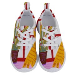 Cat Pet Ginger Art Animal Cartoon Running Shoes by uniart180623