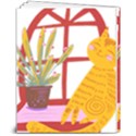 Cat Pet Ginger Art Animal Cartoon 8  x 10  Softcover Notebook View2