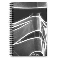 Stormtroopers Sci Fi Mask 5 5  X 8 5  Notebook by uniart180623