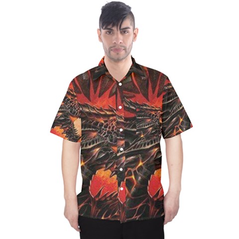 Dragon Men s Hawaii Shirt by uniart180623
