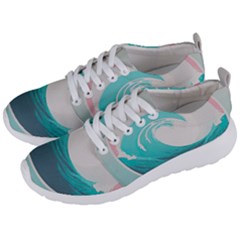 Tidal Wave Ocean Sea Tsunami Wave Minimalist Men s Lightweight Sports Shoes by uniart180623
