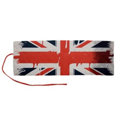 Union Jack England Uk United Kingdom London Roll Up Canvas Pencil Holder (m) by uniart180623
