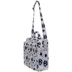 Skull-pattern- Crossbody Day Bag by Ket1n9