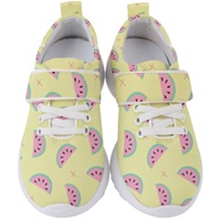 Watermelon Wallpapers  Creative Illustration And Patterns Kids  Velcro Strap Shoes by Ket1n9