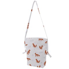 Fox Animal Wild Pattern Folding Shoulder Bag by Ket1n9
