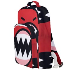 Funny Angry Double Compartment Backpack by Ket1n9