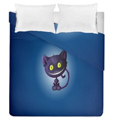 Cats Funny Duvet Cover Double Side (queen Size) by Ket1n9