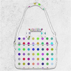 Circle Pattern(1) Macbook Pro 13  Shoulder Laptop Bag  by Ket1n9