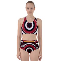 Toraja Pattern Pa barre Allo Racer Back Bikini Set by Ket1n9