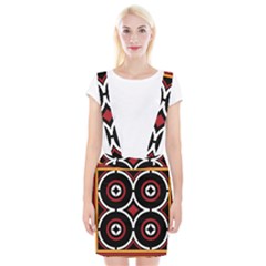 Toraja Pattern Ne limbongan Braces Suspender Skirt by Ket1n9