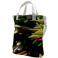Bright Peppers Canvas Messenger Bag by Ket1n9