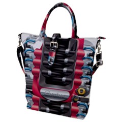 Car Engine Buckle Top Tote Bag by Ket1n9