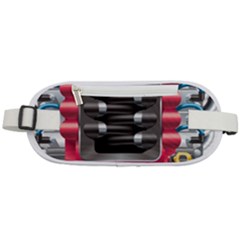 Car Engine Rounded Waist Pouch by Ket1n9