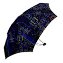 Technology Circuit Board Layout Mini Folding Umbrellas View2