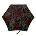 Circuit Board Seamless Patterns Set Mini Folding Umbrellas View1