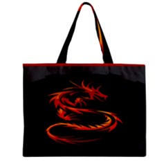Dragon Zipper Mini Tote Bag by Ket1n9