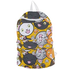 Cats-cute-kitty-kitties-kitten Foldable Lightweight Backpack by Ket1n9
