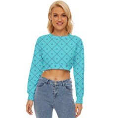 Pattern-background-texture Lightweight Long Sleeve Sweatshirt by Ket1n9