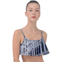 Architecture-parliament-landmark Frill Bikini Top by Ket1n9