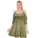 Aligator-skin Cutout Spaghetti Strap Chiffon Dress View1