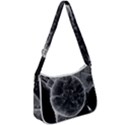 Space-universe-earth-rocket Zip Up Shoulder Bag View1