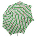 Christmas Paper Stars Pattern Texture Background Colorful Colors Seamless Hook Handle Umbrellas (Medium) View2
