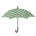 Christmas Paper Stars Pattern Texture Background Colorful Colors Seamless Hook Handle Umbrellas (Medium) View3