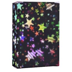 Christmas Star Gloss Lights Light Playing Cards Single Design (rectangle) With Custom Box by Ket1n9