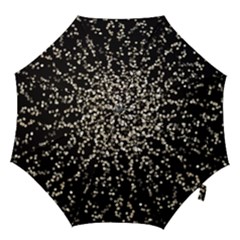 Christmas-bokeh-lights-background Hook Handle Umbrellas (medium) by Ket1n9