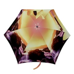 California-sea-ocean-pacific Mini Folding Umbrellas by Ket1n9
