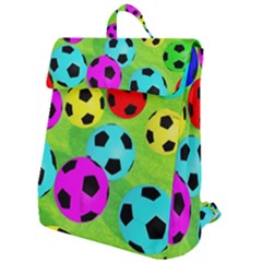 Balls Colors Flap Top Backpack by Ket1n9