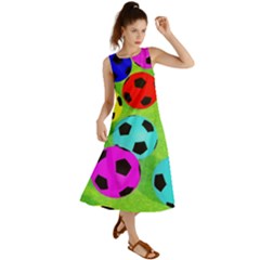 Balls Colors Summer Maxi Dress by Ket1n9