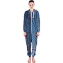 Data-computer-internet-online Hooded Jumpsuit (Ladies) View1
