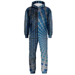 Data-computer-internet-online Hooded Jumpsuit (men) by Ket1n9