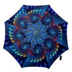 Top Peacock Feathers Hook Handle Umbrellas (large) by Ket1n9