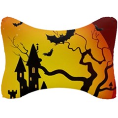 Halloween Night Terrors Seat Head Rest Cushion by Ket1n9